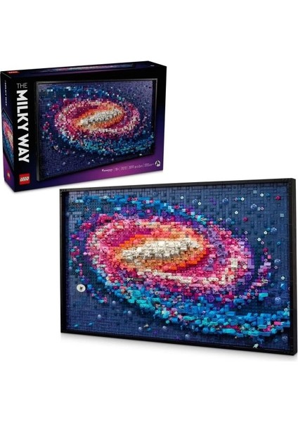 Art Samanyolu Galaksi Duvar Sanatı Dekoru (31212)
