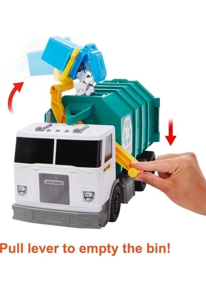 Çöp Kutusu Arabalı Geri Dönüşüm Kamyonu Recycling Truck – With Bio-Circular Plastic
