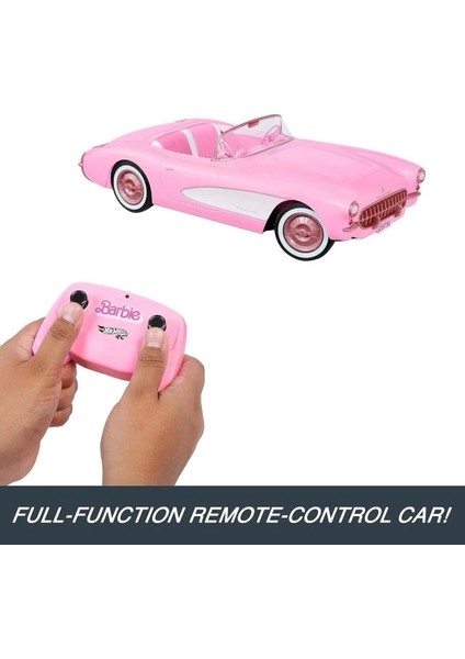 Barbie Rc Korvet Uzaktan Kumandalı Araba Multicolor