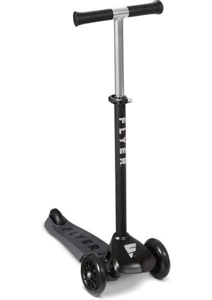 Flyer Planör Pro Çocuk Scooter Siyah