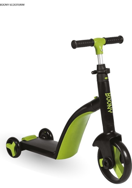 3 Özellikli Scooter (Yeşil)