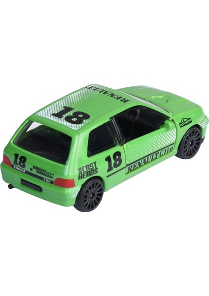 - Cast Heads Serisi Renault Clio 16S (Yeşil) modelleri