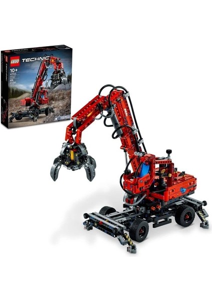 Technic Malzeme Taşıyıcı 42144 Mekanik Model Vinç Oyuncak Multicolor