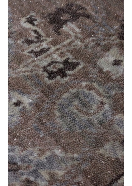 Taftan Tf 07 Smoke Grey Pakistan Overdyed Tarzı El Emeği ile Özel Tezgahlarda Üretilen Halı indirimleri