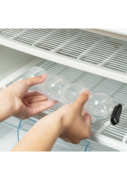 4 Bölmeli Küre Buz Topu Kalıbı - Yuvarlak Buz Topu fırsatları