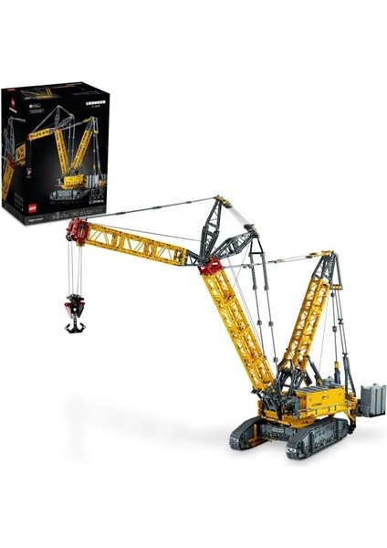 Technic Liebherr Paletli Vinç Lr 13000 42146 Yapı Seti Yellow/grey