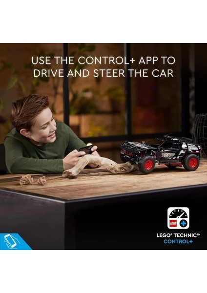 Technic Audi Rs Q E-Tron 42160 Gelişmiş Yapı Seti Black
