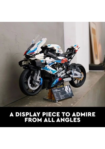 Technic Bmw M 1000 Rr 42130 Motosiklet Model Seti Açılması Kolay Paketleme indirimleri