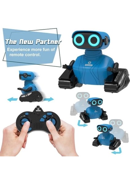 Kaekid 2.4ghz Uzaktan Kumandalı Robot Oyuncaklar Mavi