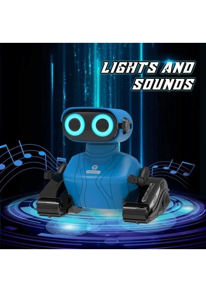 Kaekid 2.4ghz Uzaktan Kumandalı Robot Oyuncaklar Mavi