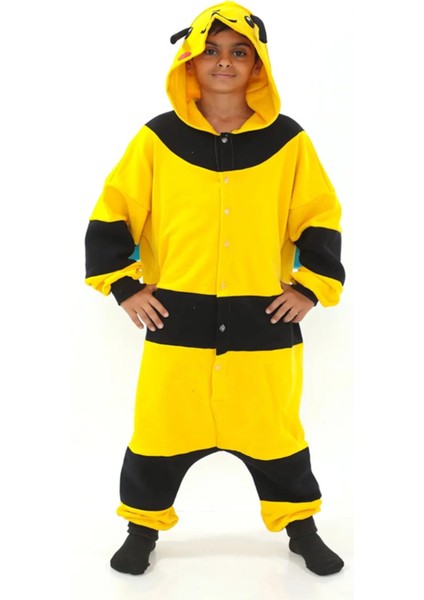 Çocuk Arı Kigurumi Kostümü