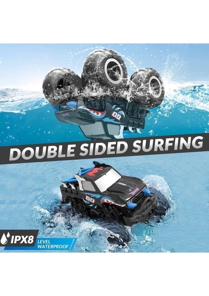 Exhobby Amfibi Uzaktan Kumandalı Araba 2.4ghz 1:20 Mavi Kamyon fırsatları