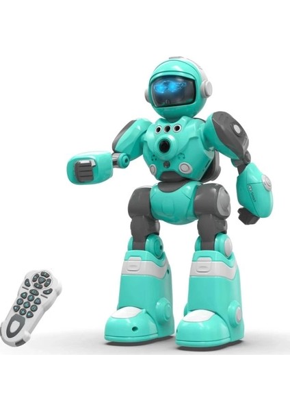 Exhobby Programmable Remote Control Robot Blue