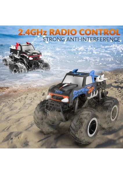 Exhobby Amfibi Uzaktan Kumandalı Araba 2.4ghz 1:20 Mavi Kamyon fiyatları