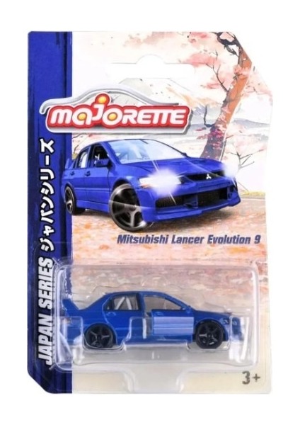- Japonya Serisi Mitsubishi Lancer Evolution 9 (Mavi)