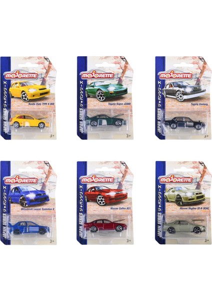 - Japonya Serisi Mitsubishi Lancer Evolution 9 (Mavi)