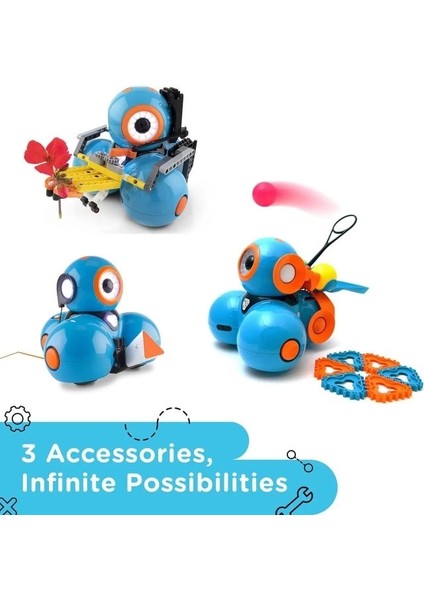 Dash Robot Wonder Paketi – Çocuklar Için Kodlama Eğitim Paketi 6+