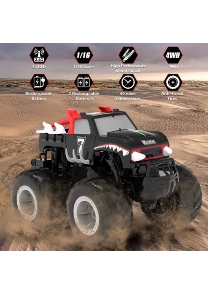 Exhobby Amfibi Uzaktan Kumandalı Araba 2.4ghz 1:20 Kırmızı Kamyon fiyatları
