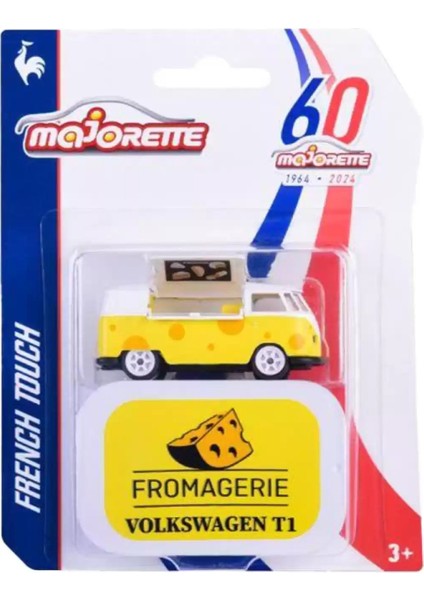 - “french Touch” Volkswagen T1 (Sarı, Fromagerie)