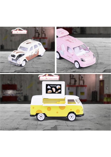 - “french Touch” Volkswagen T1 (Sarı, Fromagerie)