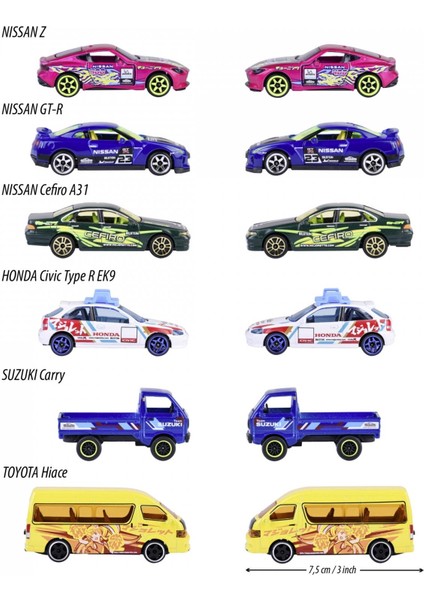 - Deluxe Japan Series Suzuki Carry (Mavi)