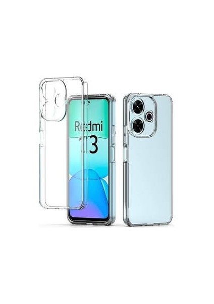 Redmi 13 4g/5g Şeffaf Kamera Korumalı Arka Kapak Kılıf fiyatları