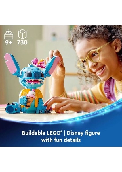 Disney Stitch Oyuncak Yapım Seti 43249 Multicolor