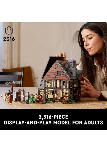 Ideas Disney Hocus Pocuskoleksiyonluk Yapı Seti 21341 Brown