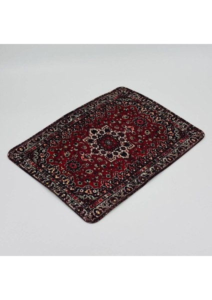 Halı Kilim Desenli Mousepad Renkli Kaymaz Kauçuk Taban 32X24CM Oyuncu/ofis Uyumlu
