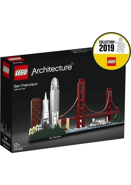 Architecture Skyline Koleksiyonu 21043 San Francisco Yapı Seti Multi