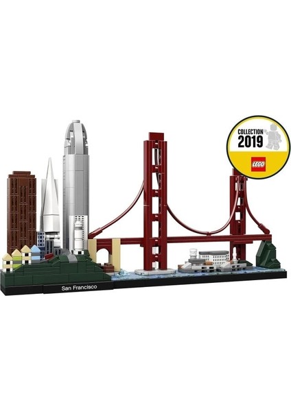 Architecture Skyline Koleksiyonu 21043 San Francisco Yapı Seti Multi