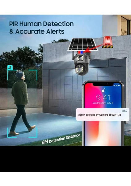 Mpıa Mika 3 Mp+3 Mp Solar 12.000 Mah Tf Kart Girişli Wi-Fi Kamera fiyatları