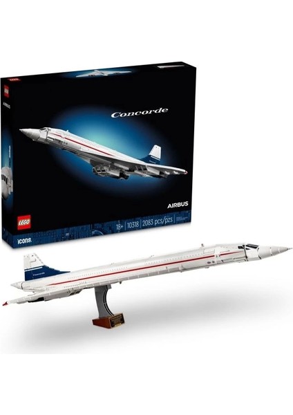 Icons Concorde Model Uçak Multicolor