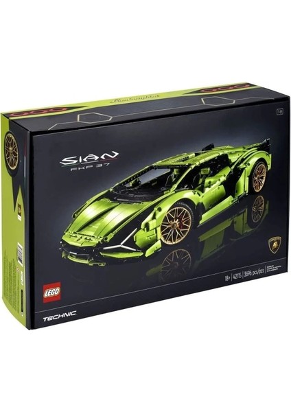 Technic Lamborghini Sian Fkp 37 Yapı Seti 42115
