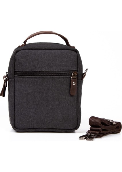 Kanvas Erkek El Çantası Omuz Askılı Cüzdan Telefon Için Günlük Çanta (Küçük Boy) fırsatları