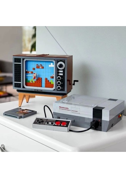 Super Mario Nintendo Eğlence Sistemi 71374 Yapı Seti Standart Paketleme