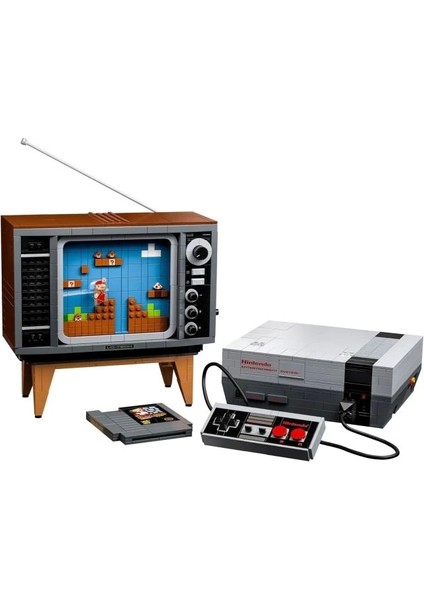 Super Mario Nintendo Eğlence Sistemi 71374 Yapı Seti Standart Paketleme