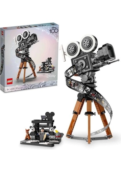 Disney Walt Disney Tribute Kamerası 43230 Disney Fan Yapı Seti D100 Packaging