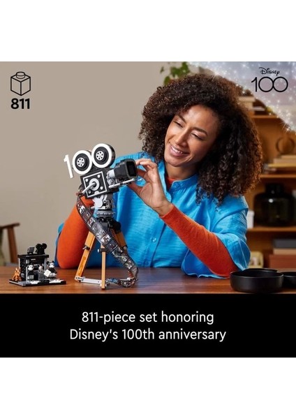 Disney Walt Disney Tribute Kamerası 43230 Disney Fan Yapı Seti D100 Packaging fiyatları
