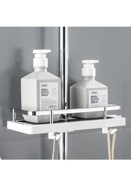 Banyo Duş Rafı Şampuanlık Sabunluk Organizer