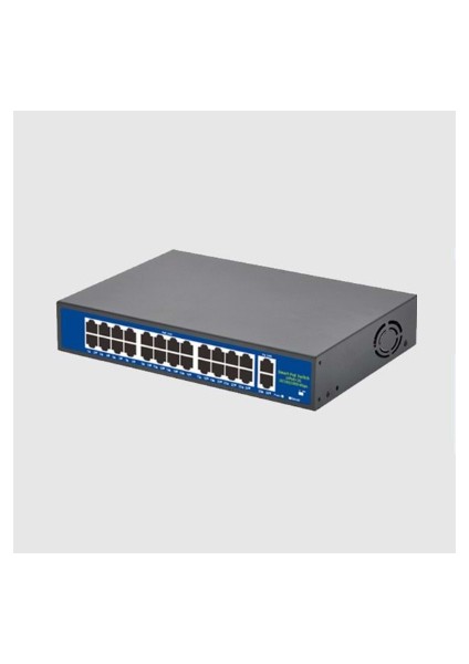 24 Port 10/100/1000MBPS 24+2 Gigabit Poe Switch