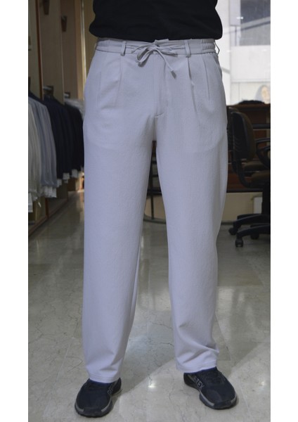 Manjogger Pleli Baggi Gofre Jogger Pantolon Siyah