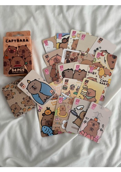 Capybara Iskambil Poker Kartı