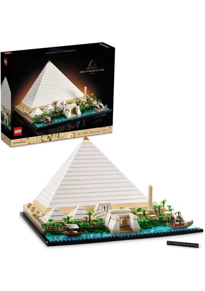Architecture Büyük Giza Piramidi Seti - 21058 Green