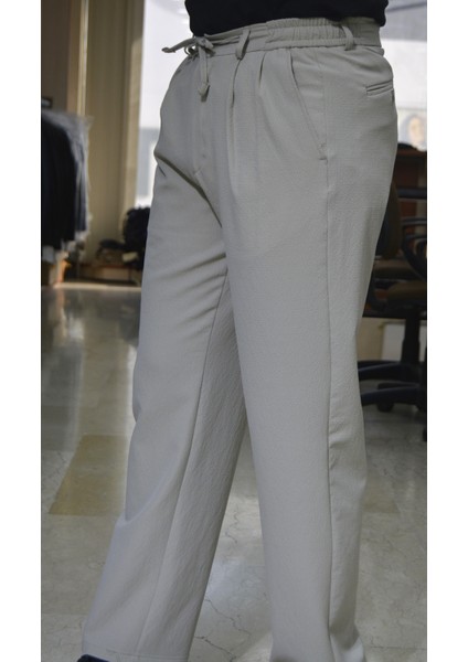 Manjogger Pleli Baggi Gofre Jogger Pantolon Siyah