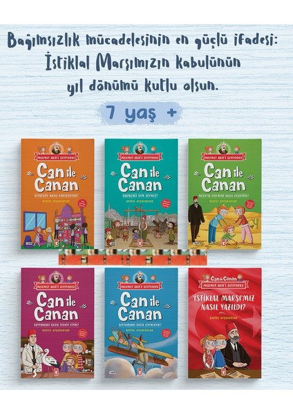 Can ile Canan Mehmet Akifi Seviyoruz- Istiklal Marşımız Nasıl Yazıld(6kitap)
