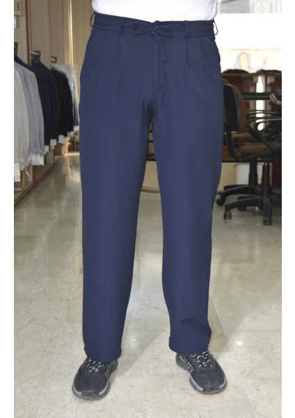 Manjogger Pleli Baggi Gofre Jogger Pantolon Siyah
