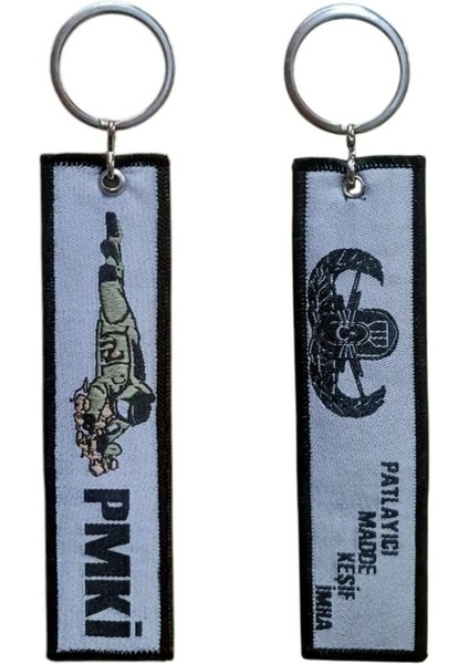 Pmki Nano Örme Anahtarlık - Kumaş Anahtarlık - Eod Bomba Imha