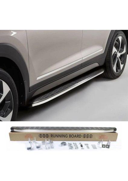 Citroen Berlingo Yan Basamak Seti - Krom, Uzun Şase, Blackline | (2019-2023) fırsatları