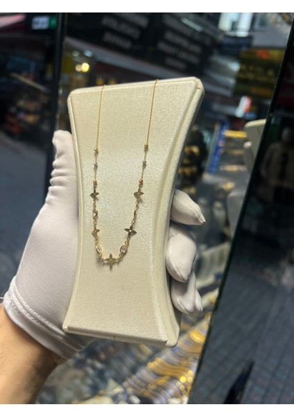 14 Ayar Altın Bileklik ve Kolye Tasarım Modeli